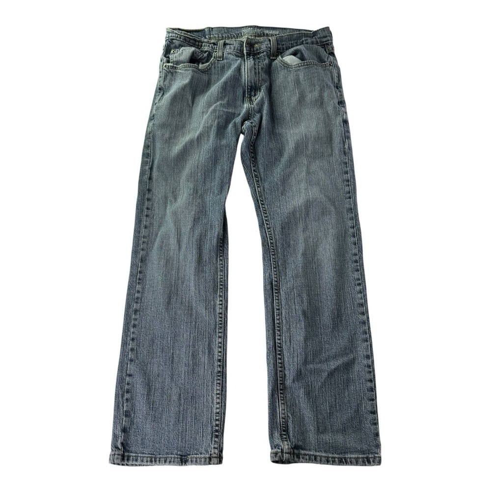 Signature by Levi Strauss Men's Relaxed Fit Jeans W32 L30 Blue Denim
